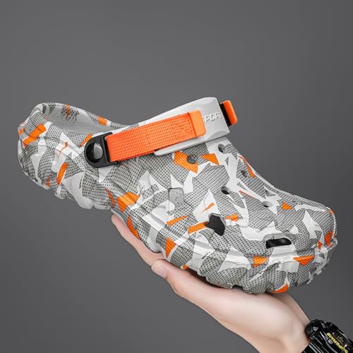 Men Slip On Garden Clogs Shoes: Summer Beach Sandals - Non Slip Outdoor Classic Slippers2