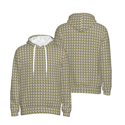 Sweat à capuche ananas coupe unisexe ample résolvant le manque de confort - 6