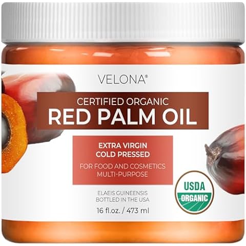 velona Organic Red Palm Oil 16 Fl Oz Cover