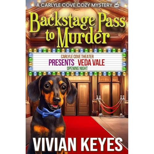 Backstage Pass To Murder Audiolibro Por Vivian Keyes arte de portada