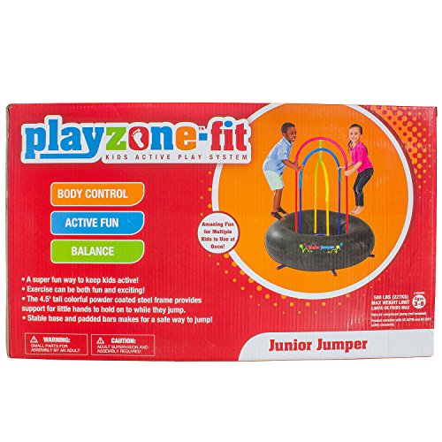Playzone-fit Jumper, Yellow/Red/Green/Blue/Black, Junior - Thumbnail 4