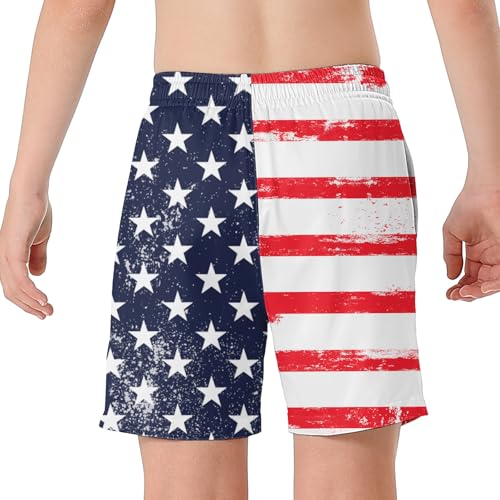 westwolf 6-20T Boys Swimming Trunks 2 in 1 Bathing Suit Quick Dry Board Shorts2