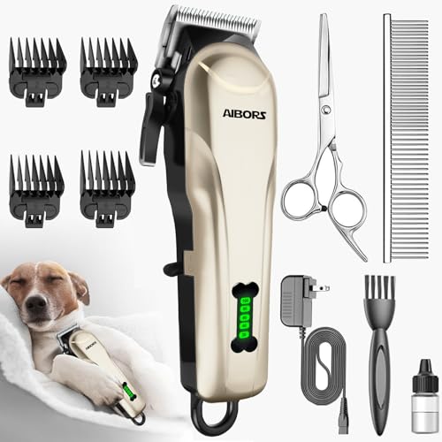 Aibors AB01 Dog Shaver Clippers Grooming Kit cover