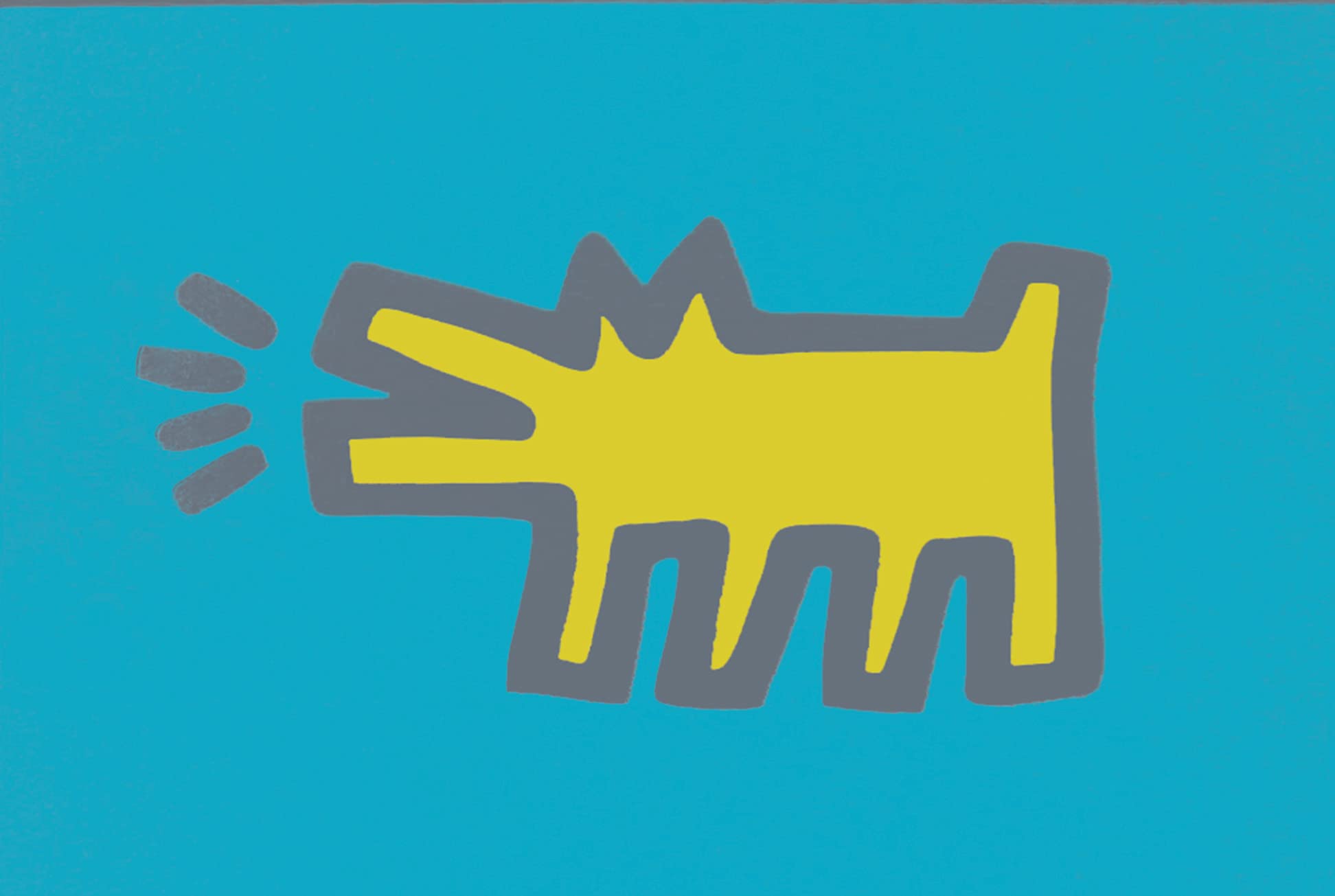 Keith Haring : BARKING DOG