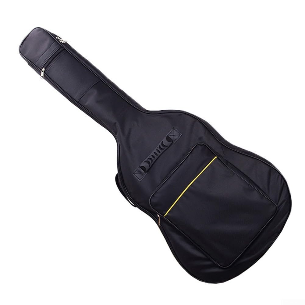 Tasche für E-Gitarre, 101,6 cm - 104,4 cm, Akustikgitarre, Gigbag mit dicker Polsterung, weiche Hülle, für Akustikgitarre, verstellbare Schultergurte, weiche Tasche für Akustikgitarre,
