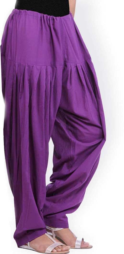woman's readymade regular fit patiala pants || solid cotton patiala || cotton salwar pants |