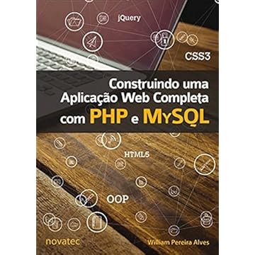 Capa do livro Construindo uma Aplicação web Completa com PHP e MySQL