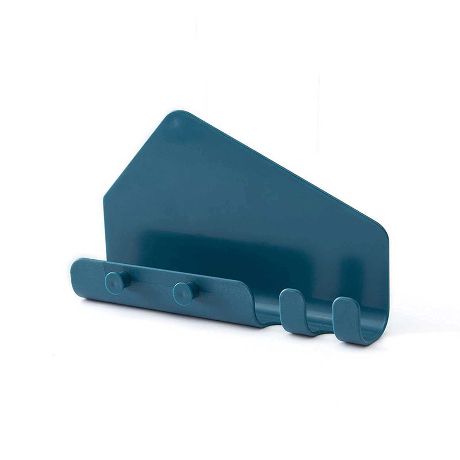 ZHANGNA Storage Rack， 1PC Phone Wall Holder Smartphone Hanging Wall Storage Room Organizer Rack Shelves for Wall Charging Holder Remote Control