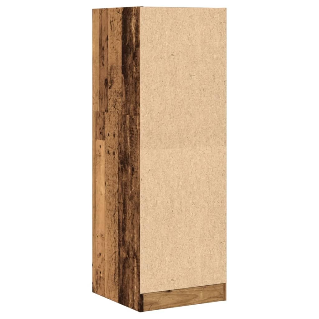 Apothekerschrank Altholz-Optik40x41x118 cm Auszugschrank