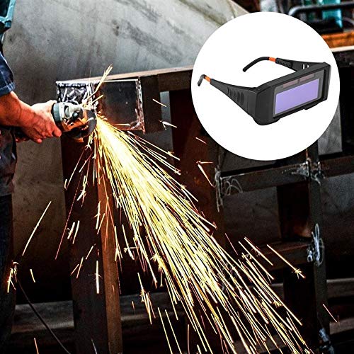 Careta Soldar Automatica Máscara de soldadura automática de los ojos Gafas de vidrios solares lente de soldadura Casco fotoeléctrico for la construcción de los trabajos de soldadura Mascaras De Soldar