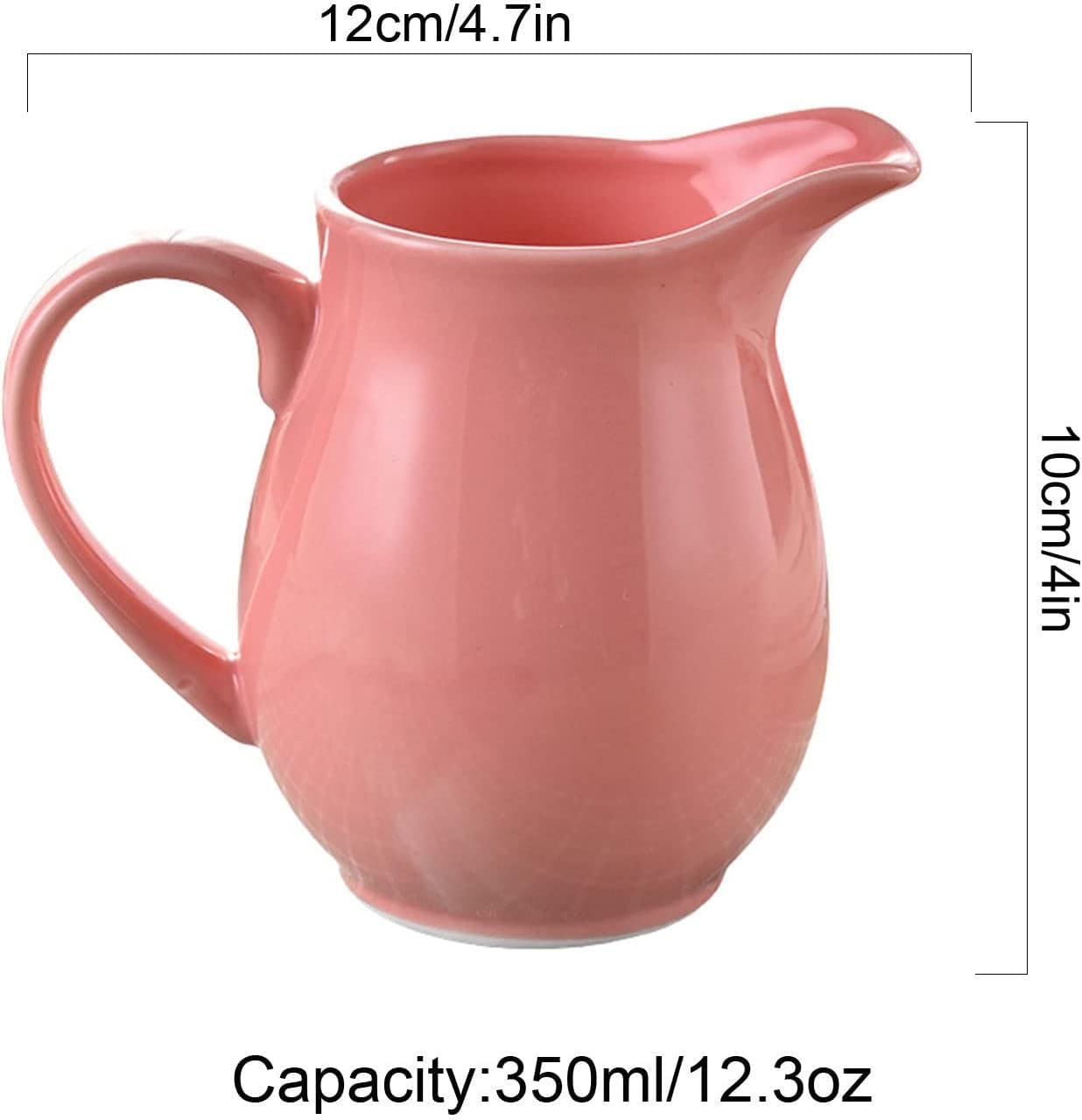 sucrier, Sucrier avec couvercle et pot à lait, crémier sucrier, décoration(Roze,0 Litres)