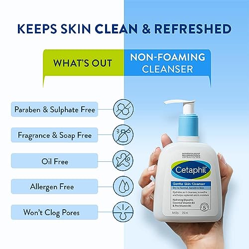 Image of Cetaphil - Bottle of 250ml Gentle Skin Cleanser