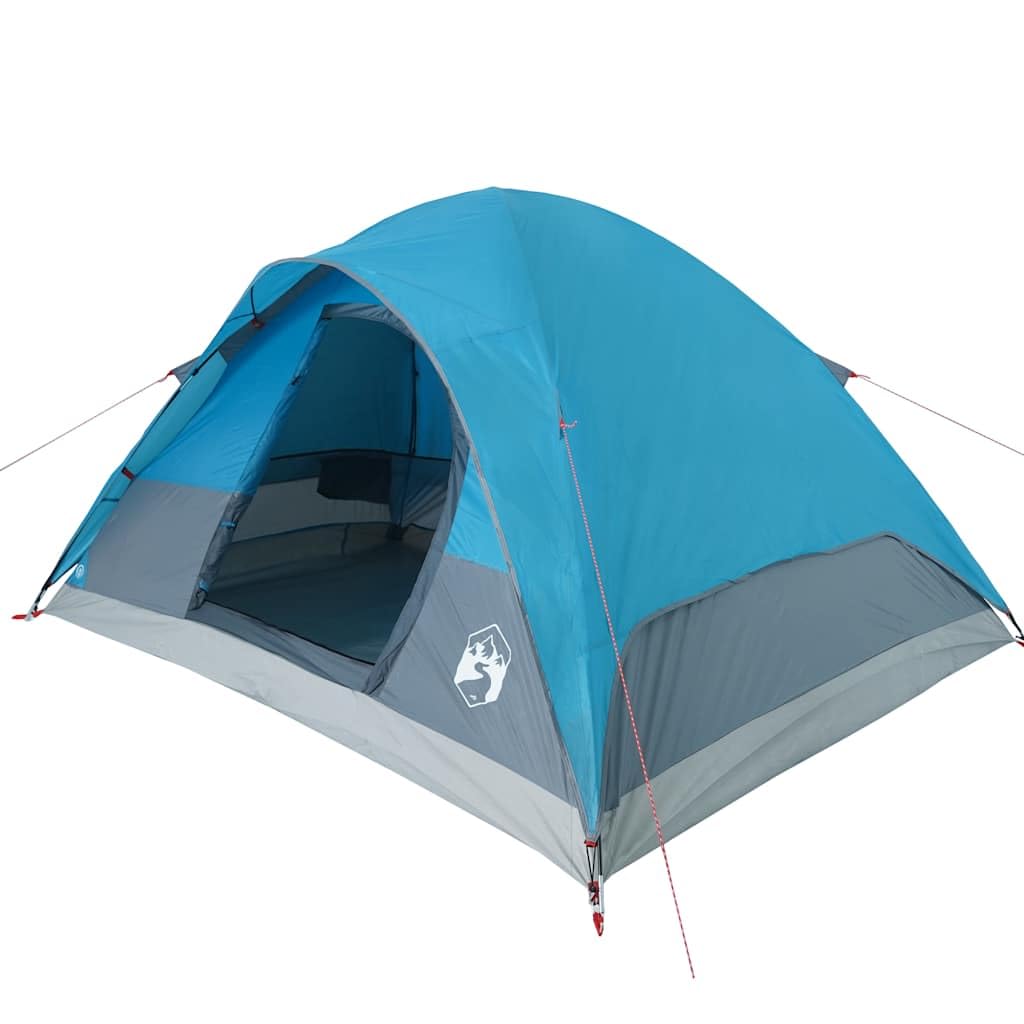 Genérico Tienda de campaña Familiar iglú 6 Personas Impermeable Azul,Deportes,Actividades al Aire Libre,Camping y Senderismo,Tiendas de campaña-94552