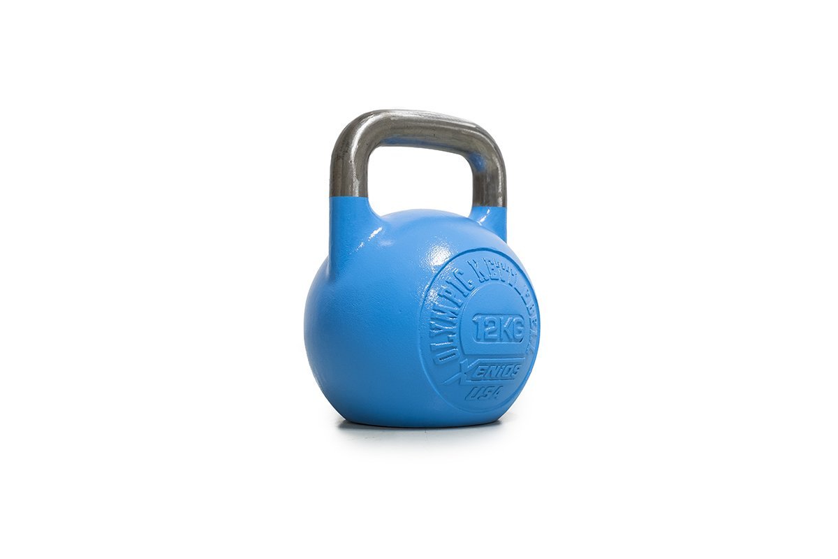 Kettlebell Rusa Xenios USA: Unisex, Hierro Fundido, Pesos De 6 A 48 Kg, Ideal Para Cross Training Y Fuerza