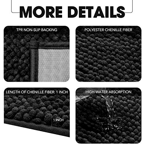 image for Pretigo Kitchen Rug Sets - Rugs for Kitchen Floor Washable,Non-Slip So