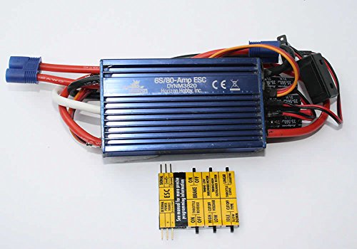 Preisvergleich Produktbild Proboat Dynamite 80A Brushless Marine ESC Regler Wassergekühlt DYNM3820 PB1®