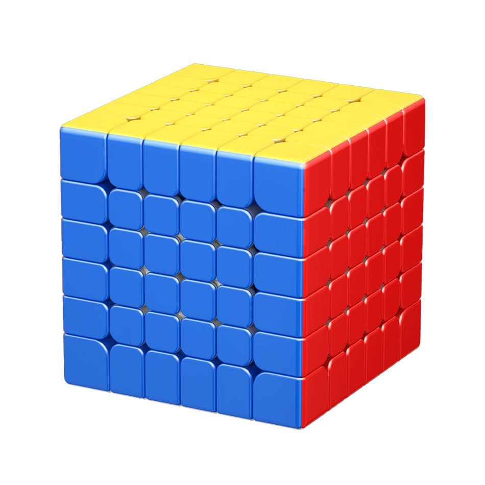 Image of HAWKISTER Moyu Aoshi WR M 6X6 Magnetic Cube Mo Yu Aoshi WRM Puzzle 6X6X6 Magic Stickerless Speed Cube, For Kid