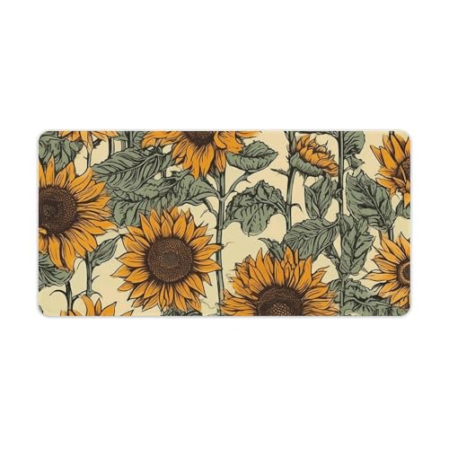 Tapis de souris grand format pour éliminer les glissements et les taches de café