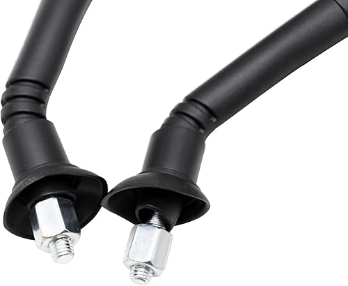 Miniatura 6 de PRO BAT Espejo retrovisor negro de 0.315 in para scooter Jonway TaoTao Buyang SUNL 50cc 125cc 110cc 150cc