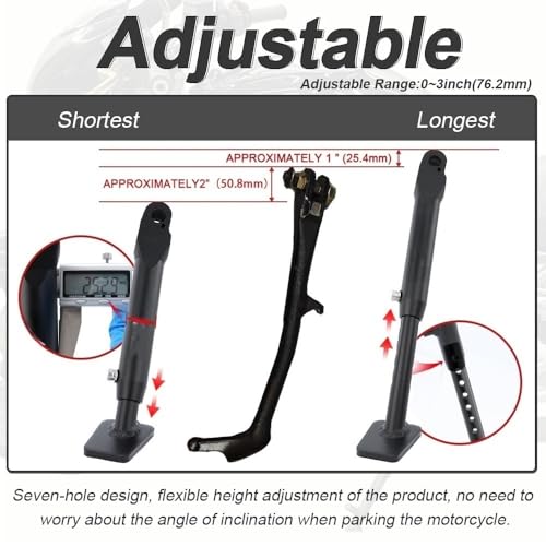 Béquille latérale réglable Monster 620 800 900 support ST4 - 5