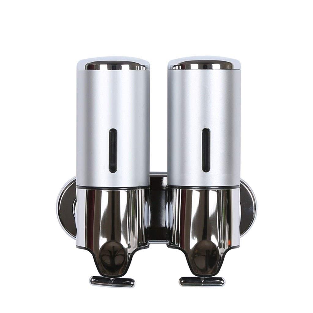 Dispenser Di Sapone Liquido MDC In Acciaio Inox Lucido Ad Azionamento Manuale Antivandalico Modello Dj0031c 41b