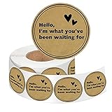 Happy Mail Stickers,I'm What You've Been Waiting for,Small Business Labels,Packaging Envelope Seals,