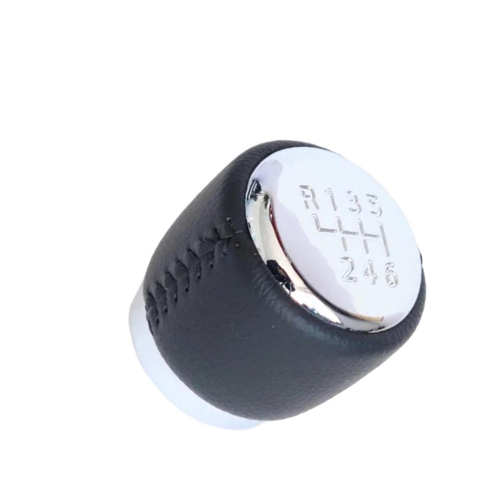 LVGVZTTGKM Knob Only Shift Knob Manual for Toyota for RAV4 Avensis T25 T250 2005-2012 ABS/Leather 6-Speed Black Stylish Shift Lever 1PC