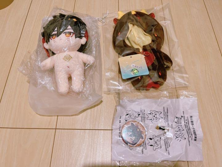原神 鍾離 ぬいぐるみ omodoki × isaky スケルトン入り 原神 鍾離 ぬいぐるみ omodoki × isaky スケルトン入り