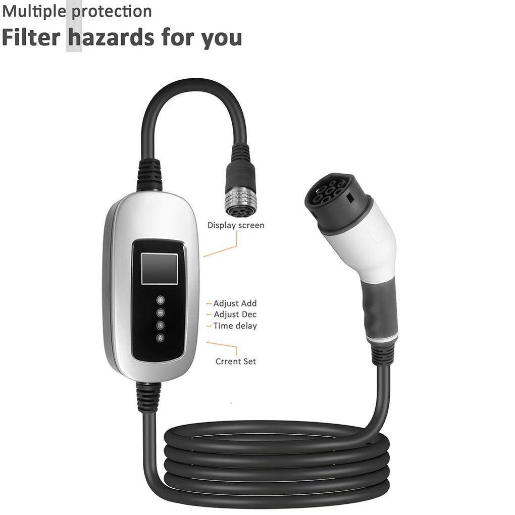 Mejora la Carga de vehículos eléctricos con un Cargador portátil de