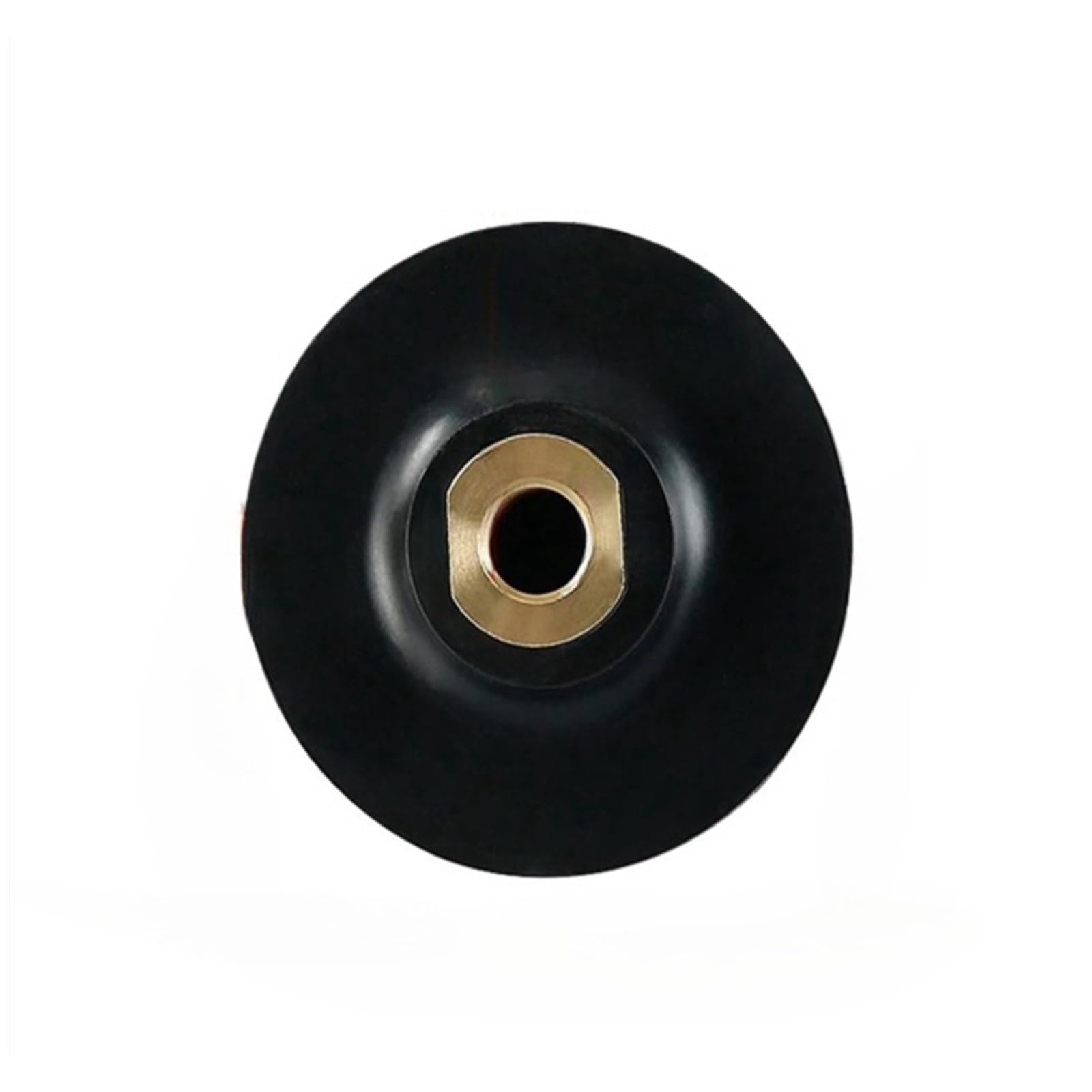 Mola lucidante per smerigliatrice da banco, 1 tampone di supporto in gomma da 3 pollici/4 pollici M10 M14 for disco lucidatura con filettatura for smerigliatrice angolare(4 Inch M14)