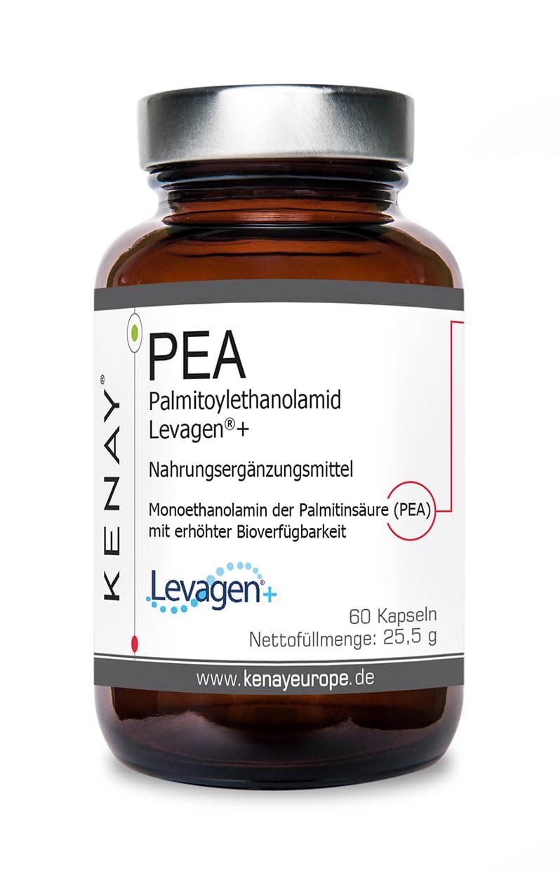 PEA Levagen®+ Nahrungsergänzungsmittel 60 Kapseln vegan
