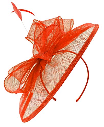 Bandeau disque Sinamay Failsworth Millinery, haute modisterie artisanale