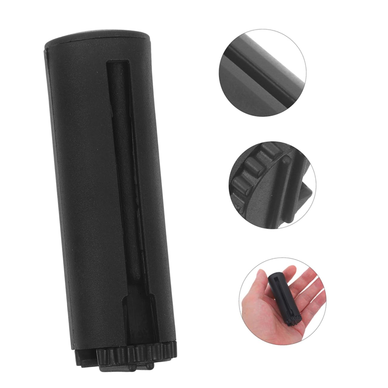 3 Pz Accessori Per La Testa Da Tirare Barriera a Nastro Retrattile Clip Barriera Per Cintura Retrattile Supporto a Parete Per Barriera a Cintura Portafune Per Barriere Black Abs