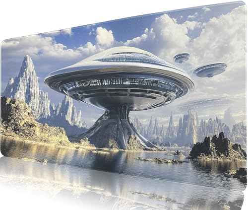 TempFoo Gaming Mouse Pad, XXL Large Desk Mat 40x90x0.3cm - Waterproof Long Mousepad, for Home Office Desks Computer Keyboard Laptop Protector Decor Accessories