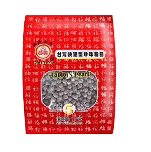 Wufuyuanzhen - Tapioca Pearl New Packaging (Black) 1 KG