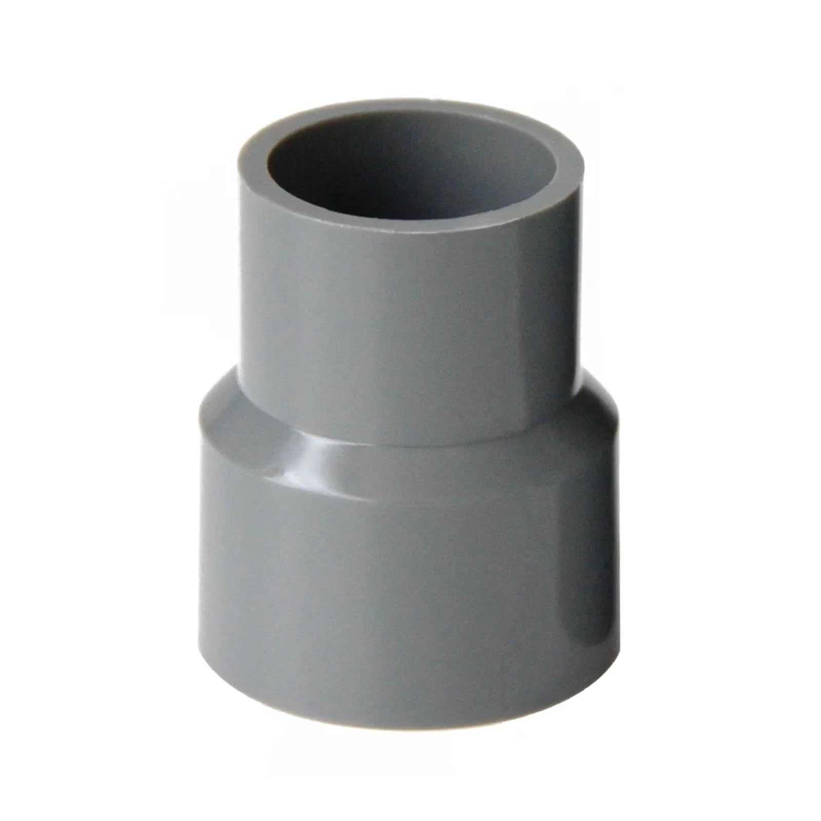 Conector de PVC Gris 20/25/32/40/50/63/75/90/110/125/160/200 mm Conector Reductor Recto Unión de conexión de Tubo de tubería de Agua(200-110mm)