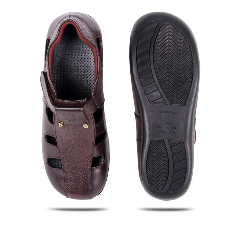 Image of M.V.DIABETES HEALTHCAR-Designer Diabetic Footwear (DDF - 029) - diabetic and orthopedic Men's Footwear | extra soft, Light weight and comfortable