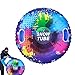 Arctic Slider - Snow Tube for Downhill Riding | Inflatable Sledding Toy 33.5 Inch Size, Freeze Ready Material, Handle Control with Balanced Glide Shape & Lightweight Carry Ease for Boys, Girls, H