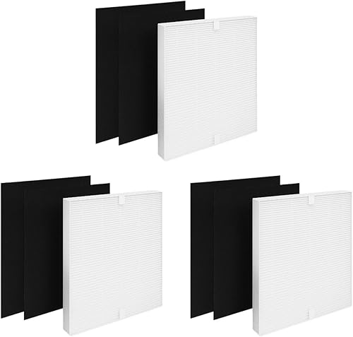 Miniatura 11 de Nispira AP-1512HH Filtro de repuesto compatible con Coway Airmega 200M purificador de aire AP-1518R Mighty Air (1) True HEPA (2) carbón activado, 1