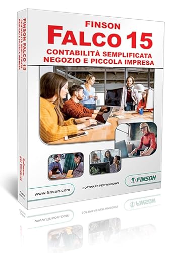 Falco 15 Contabilità Semplificata Negozio E Piccola Impresa - Il Software Completo Per La Gestione Della Contabilità Semplificata, Della Fatturazione E Del Magazzino