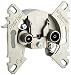 Produktbild Schneider Electric Merten 466099 BK-/Sat-Antennensteckdose Unterputz, TV-SAT -R Steckdose, 2fach, Made in Germany