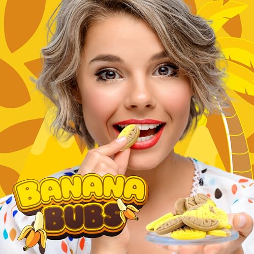 Bubs Swedish Candy Banana Bubs Ovals 1 LB miniatura 2