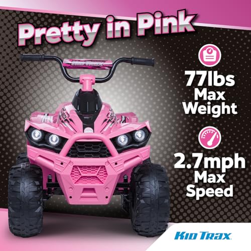 Kid Trax 12V Pink ATV