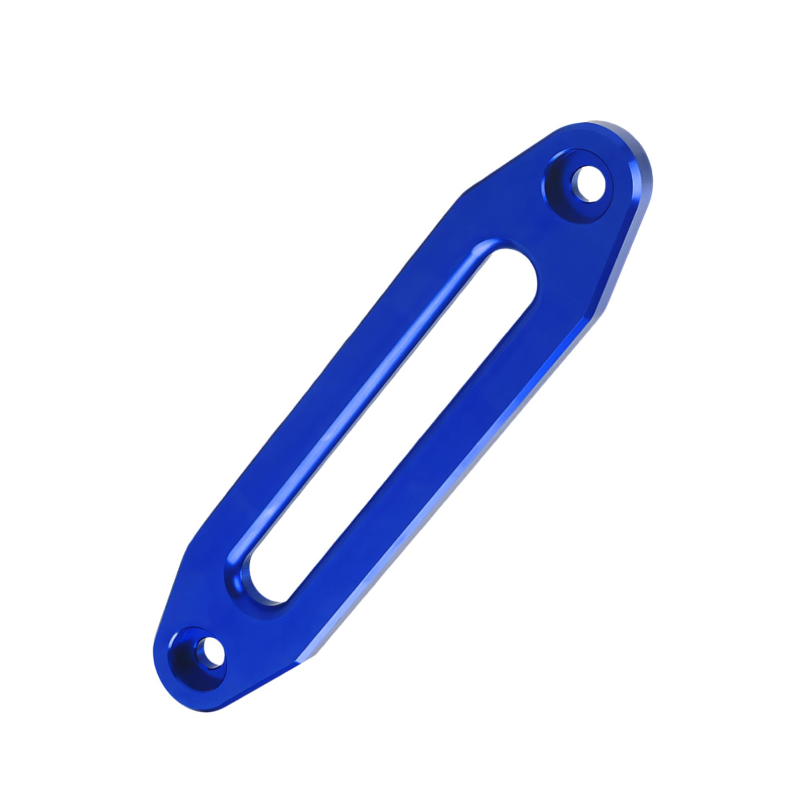 10 Inch Aluminum Synthetic Rope Fairlead Roller for Winch Featuring Blue Finish and Excellent Load Capacity Weather Resistant Fairlead