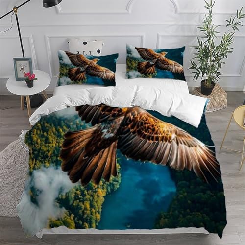 Housse de couette facile à border animaux 3D garçon 260x220cm - 6