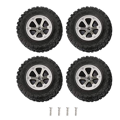 Dilwe RC Tyre, RC Wheel Tire Compatibile con WPL