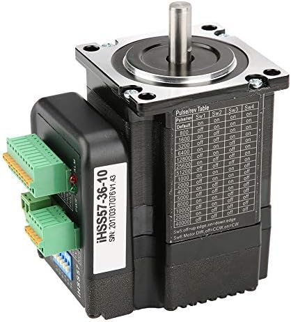 Nema 23 Stepper Motor Stepper Motor IHSS57-36-10 DC36V Motor Driver Kit High 1Nm Hybrid Closed Loop Stepper Servo for CNC 3 Dimensional Printer Printing Textile Machines