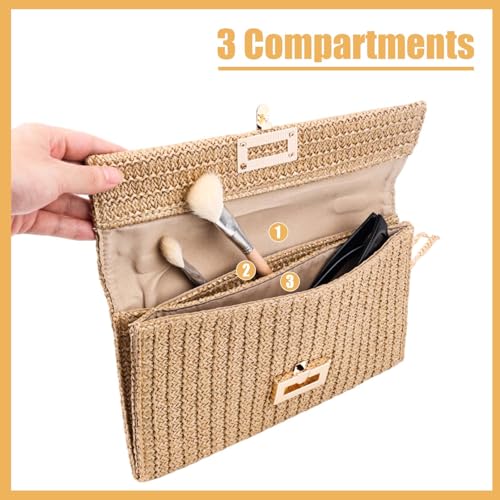 Clutch Purse with Chain Bolso de Mano Boho miniatura 2