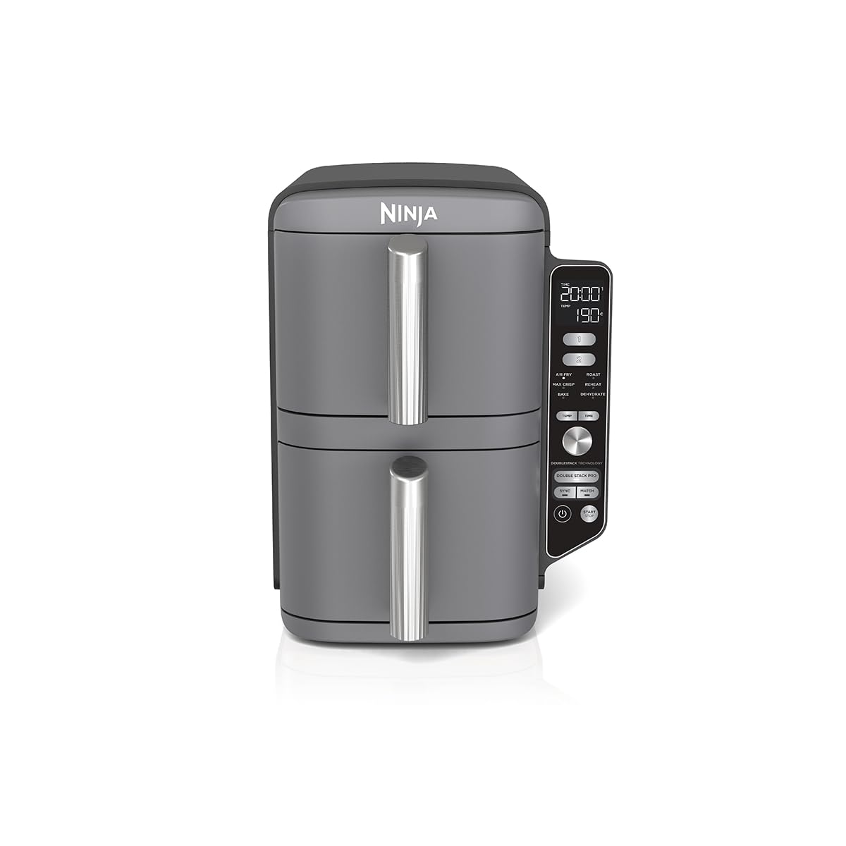 Ninja Freidora de aire Double Stack XL, 9,5 L, SL400SM