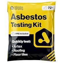 Asbestos Testing Kit Quality PPE Included - 3 Business Day Results 72hr from NVLAP Lab - Test Fee Included 1 Sample